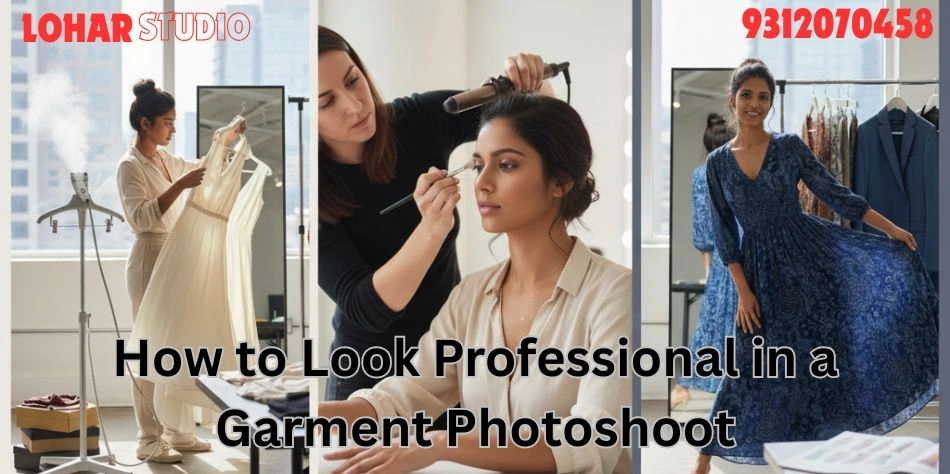 How to Look Professional in a Garment Photoshoot