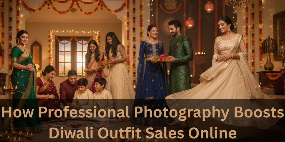 How Professional Photography Boosts Diwali Outfit Sales Online