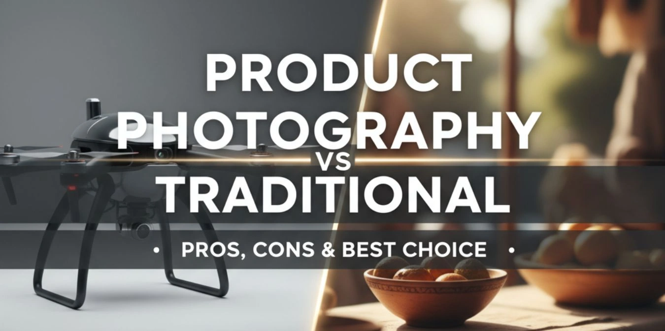 AI Product Photography vs Traditional – Pros, Cons & Best Choice