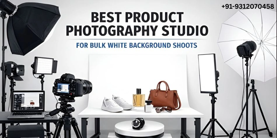 Best Product Photography Studio for Bulk White Background Shoots