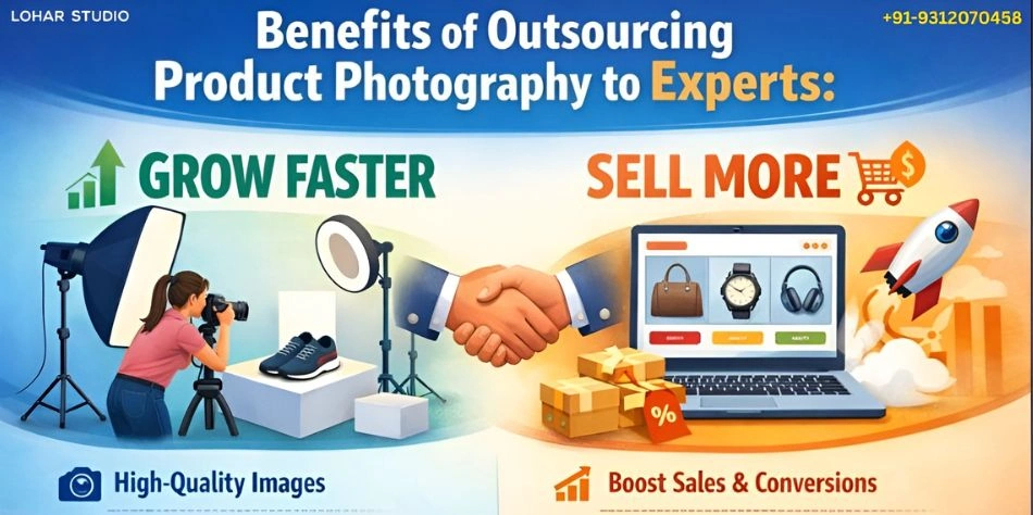 Benefits of Outsourcing Product Photography to Experts: Grow Faster, Sell More