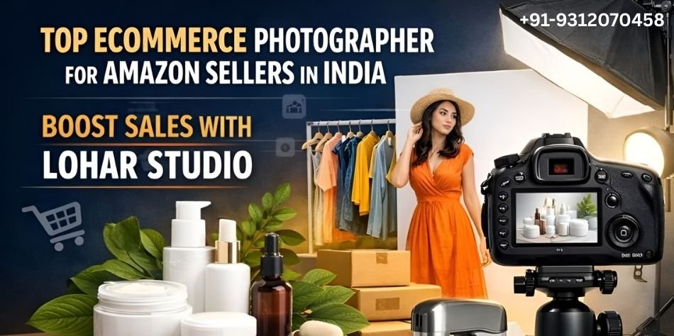 Top Ecommerce Photographer for Amazon Sellers in India – Boost Sales with Lohar Studio