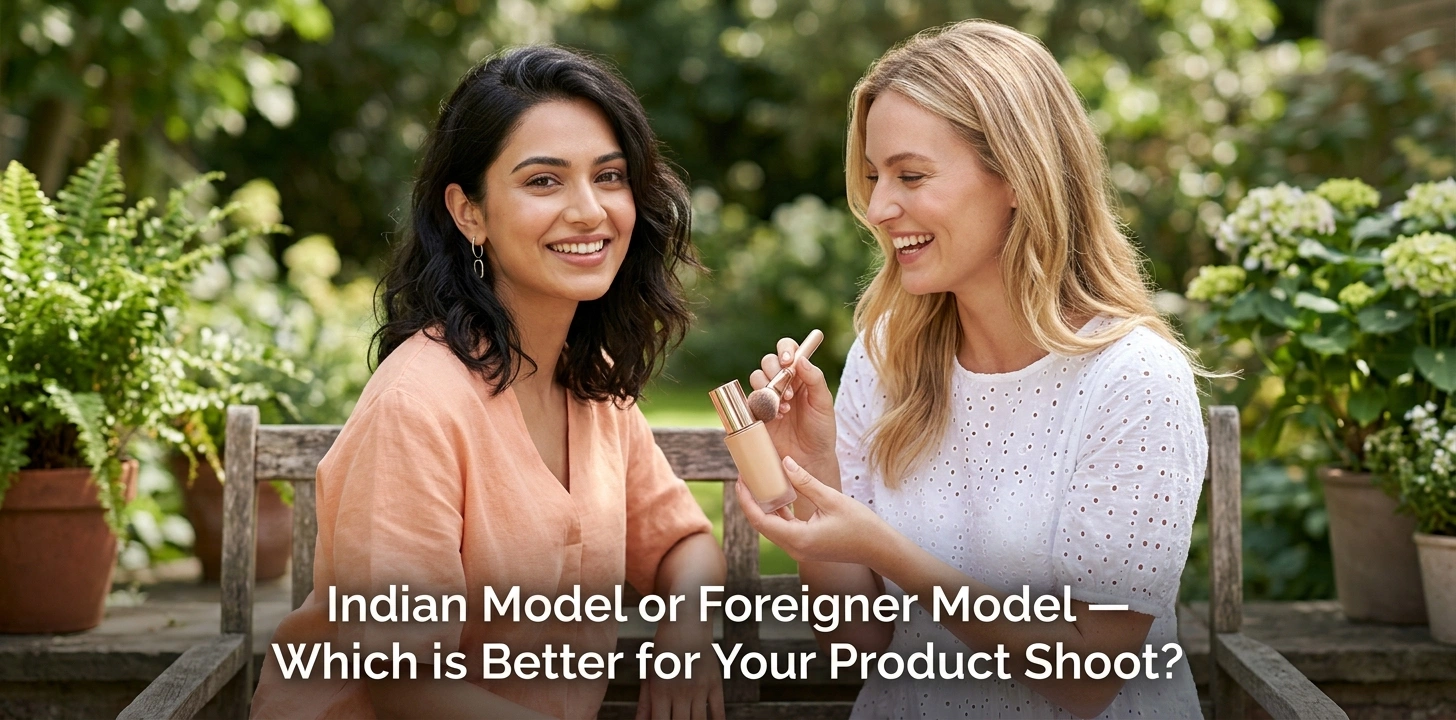 Indian Model or Foreigner Model — Which is Better for Your Product Shoot?