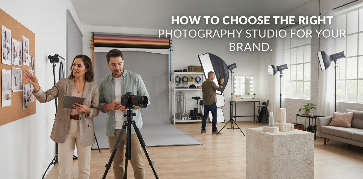 How to Choose the Right Photography Studio for Your Brand