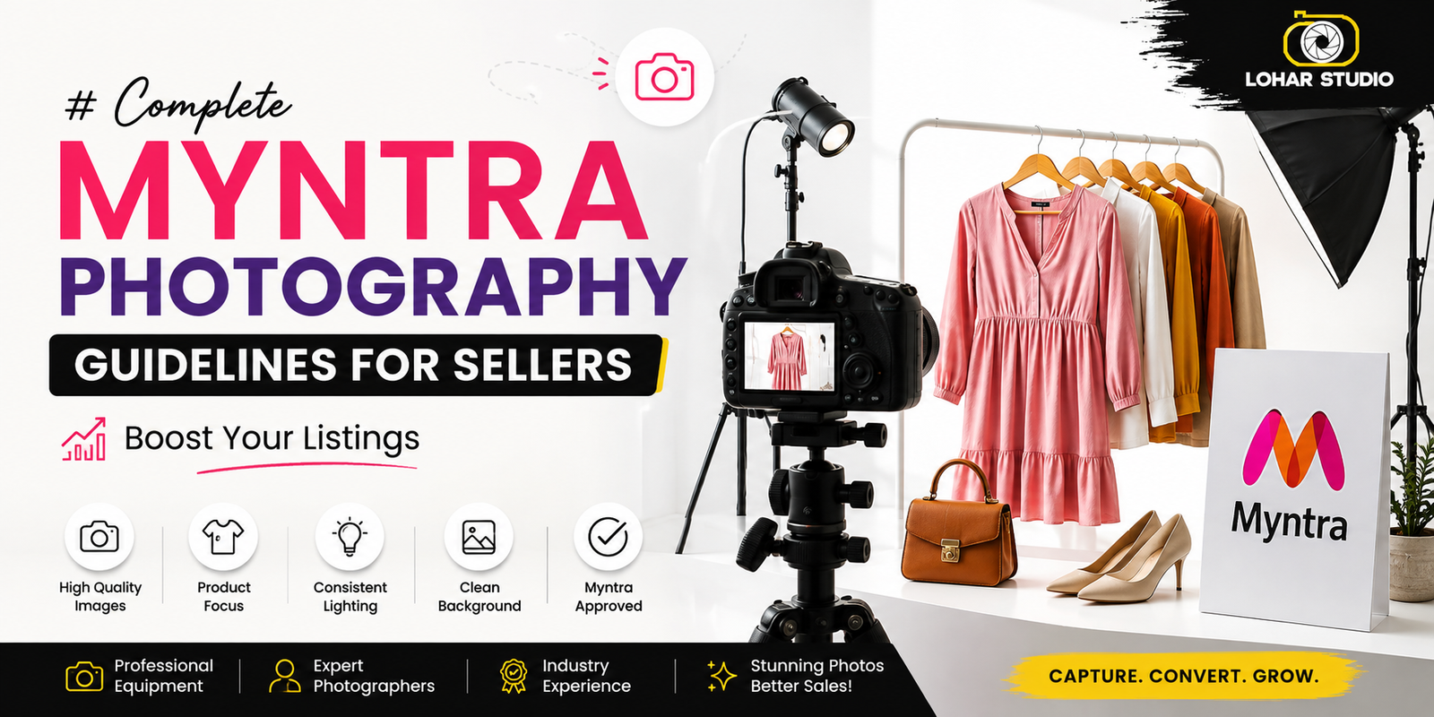 Complete Myntra Photography Guidelines for Sellers | Boost Your Listings
