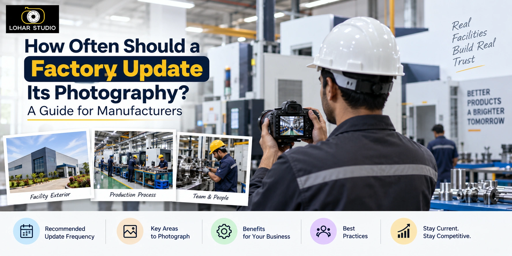 How Often Should a Factory Update Its Photography? A Guide for Manufacturers