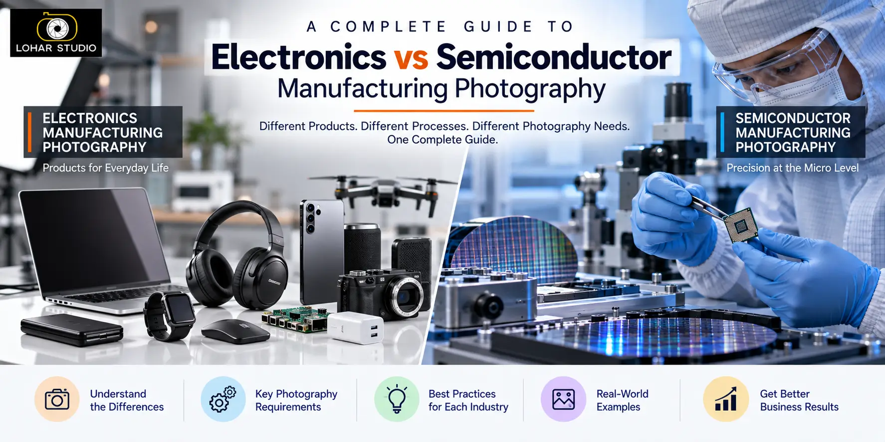 A Complete Guide to Electronics vs Semiconductor Manufacturing Photography