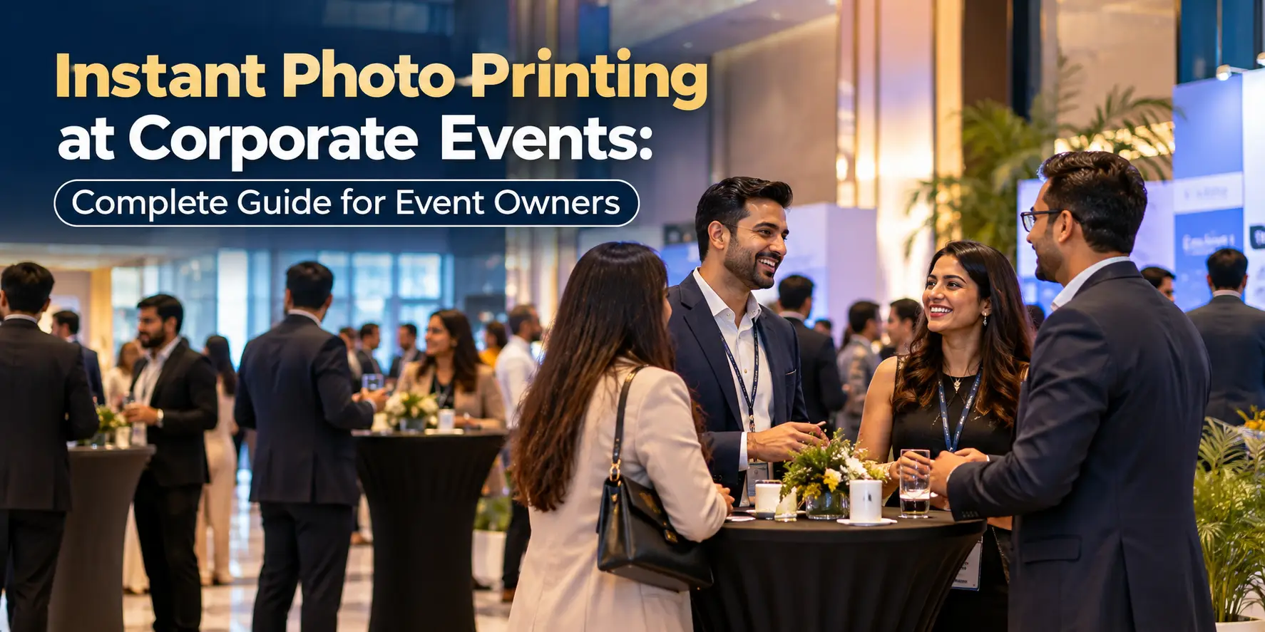 Instant Photo Printing at Corporate Events: Complete Guide for Event Owners