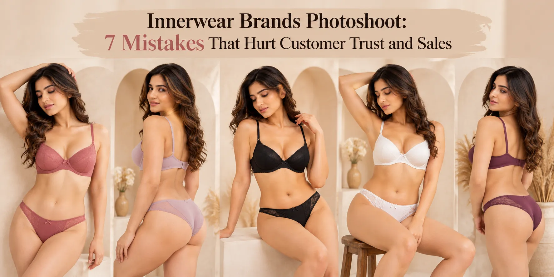Innerwear Brands Photoshoot: 7 Mistakes That Hurt Customer Trust and Sales