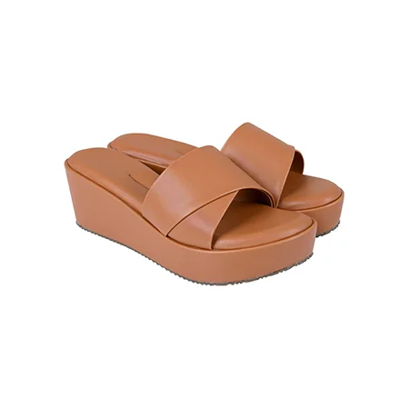  TataCLiQ Photography Studio for eCommerce for Women's brown platform sandals